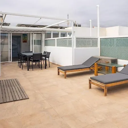 Апартаменти Fantastico Atico Canteras Лас-Пальмас-де-Гран-Канарія